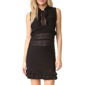 For Love and Lemons Knitz Rivington black dress